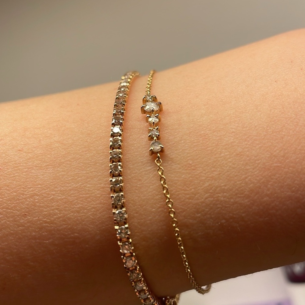 Catbird Snow Queen Bracelet YELLOW GOLD Catbird bracelet 14k gold bracelet